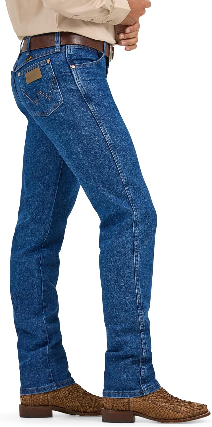 Detalle 2 de Wrangler Cowboy Cut Active Flex Original Fit – męskie dżinsy westernowe