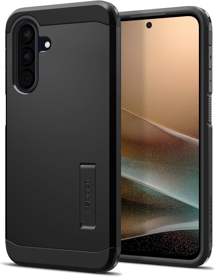 Detalle de Spigen Tough Armor coque de protection pour Samsung Galaxy A36 5G (noir) — support solide