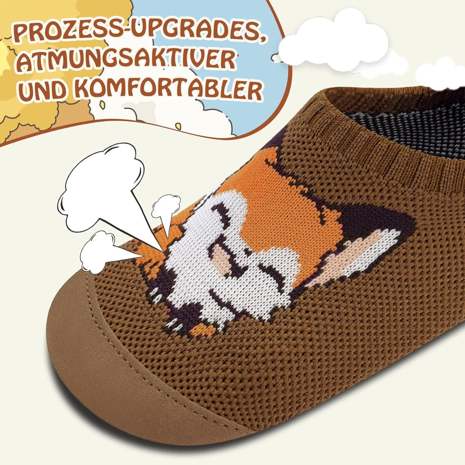 Thumbnail 1 de Kyopp Hausschuhe für Kinder – atmungsaktive, rutschfeste Barfußschuhe als Lauflernhilfe