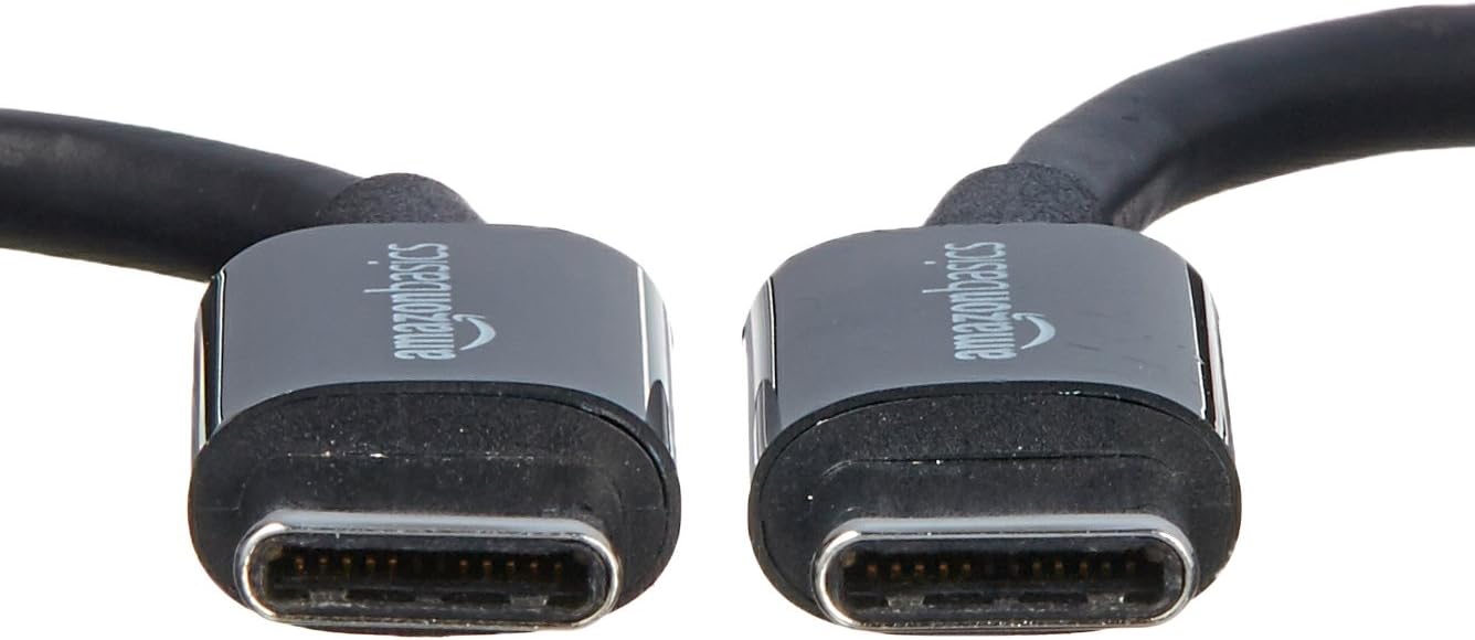 Thumbnail 1 de Amazonベーシック L6LUC023-CS-R USB-C 2.0ケーブル 91cm、最大15W・480Mbps、USB-IF認証