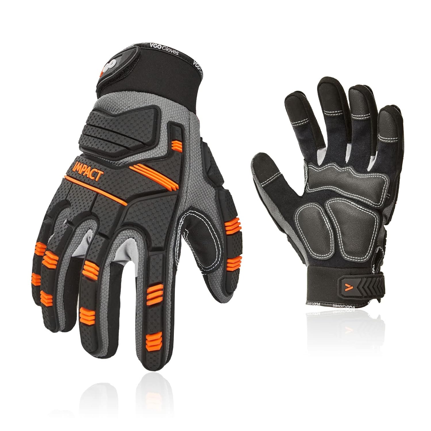 Thumbnail 6 de Vgo... Safety Work Gloves (SL9792IP) – Heavy Duty Impact & Vibration Resistant