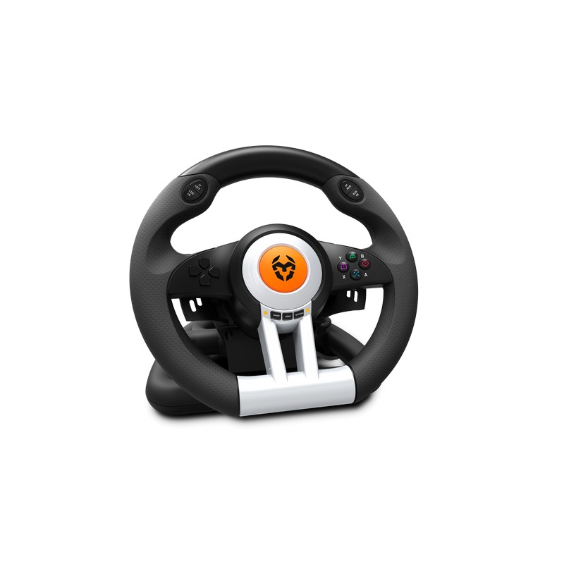 Detalle 2 de Krom K-Wheel Volante y pedales para PS4/PS3/Xbox One