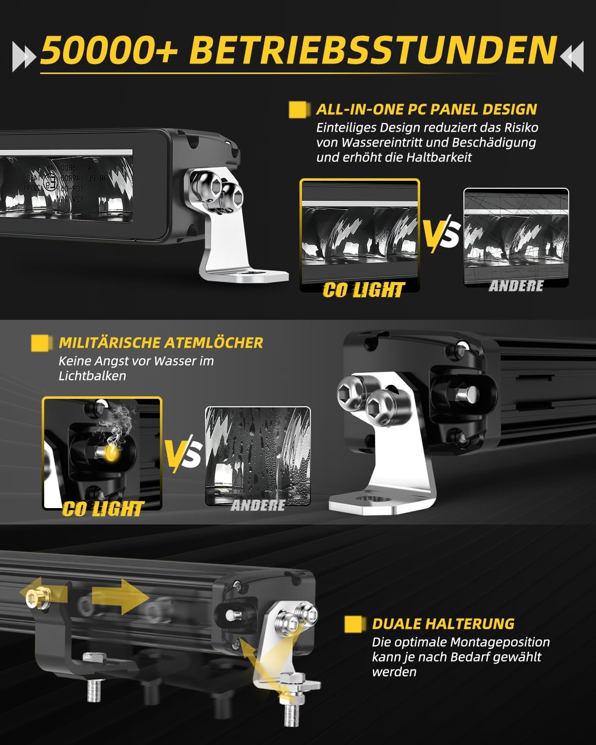 Thumbnail 3 de CO LIGHT 32 Zoll LED Driving Lightbar