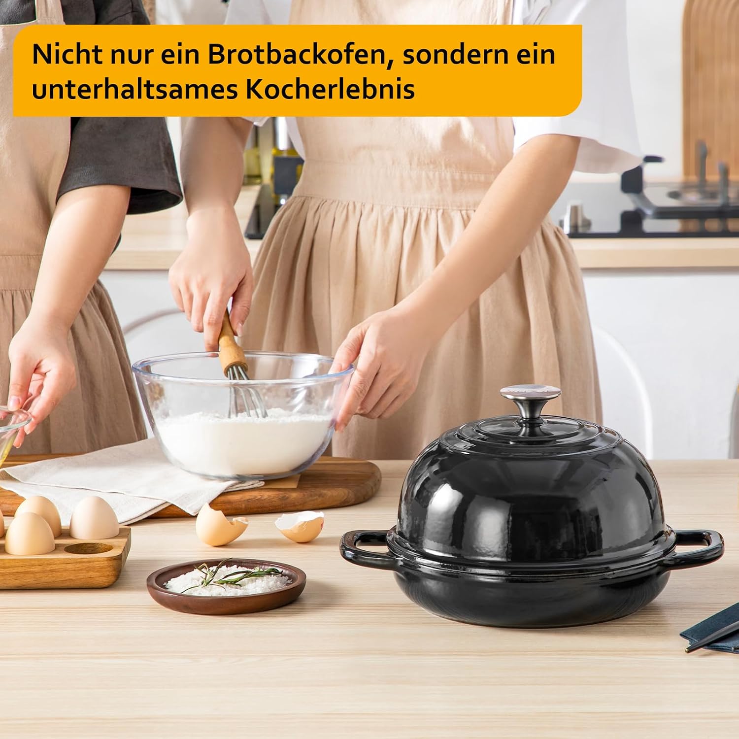 Detalle de Velaze Gusseisen Brotbacktopf 4,8 l