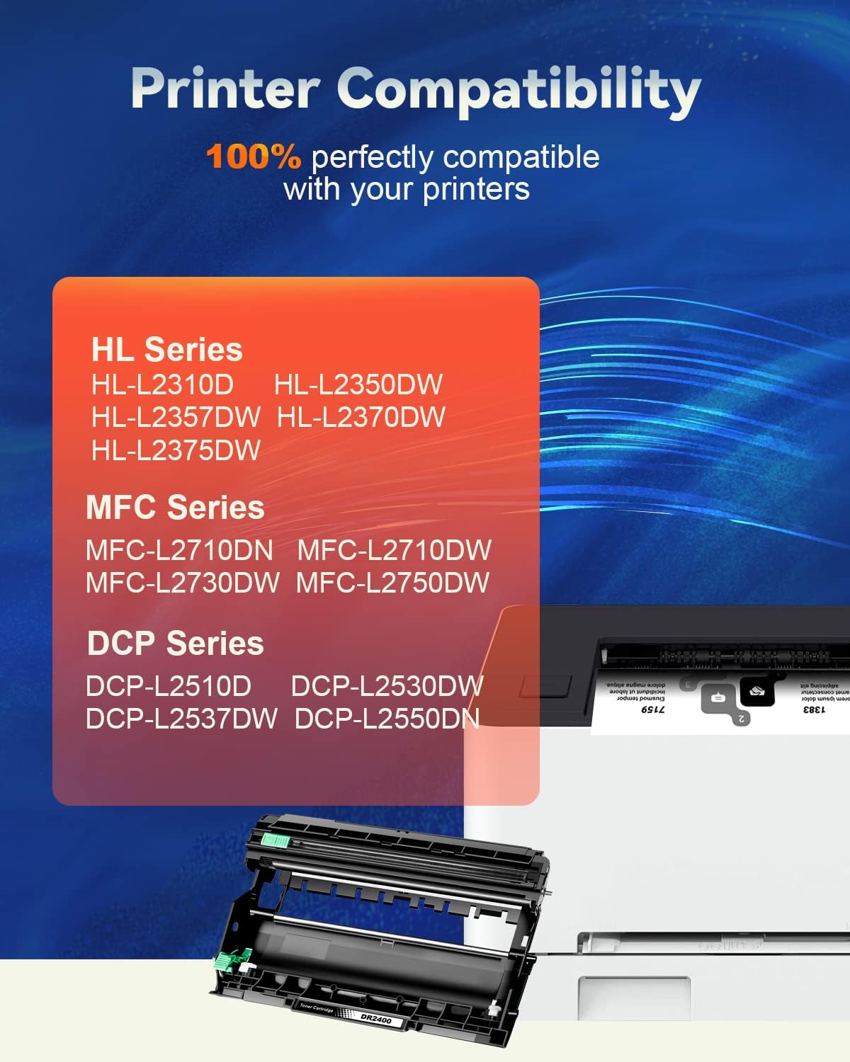 Thumbnail 2 de DR2400 DR-2400 Trommel für Brother 12.000 Seiten