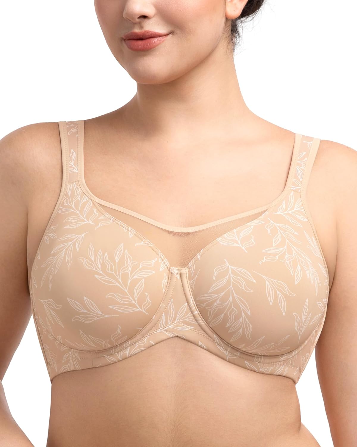 Thumbnail 6 de HSIA Women’s Full Coverage Minimizer Bra (Extra-Large) with Underwire & Coolcomfort