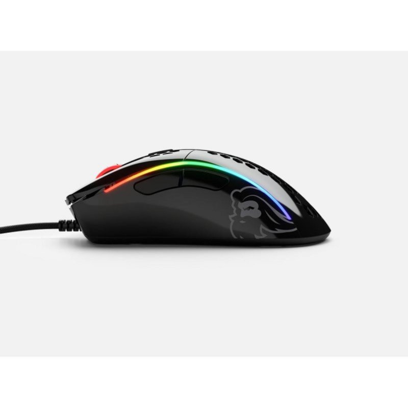 Detalle de Glorious Model D- Gaming Mouse: precisión ultraligera, 12000 DPI y 6 botones RGB