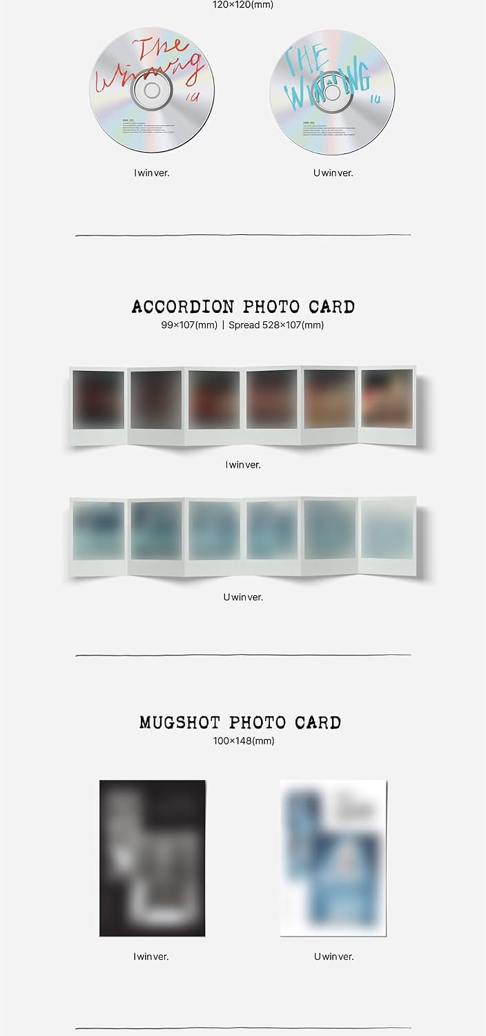 Detalle 2 de DREAMUS IU The Winning I win Version 6th Mini Album CD with Photobook and Cards