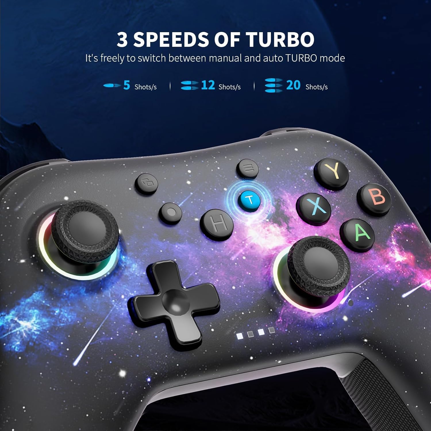 Thumbnail 4 de AceGamer Pluto Wireless Controller 1000Hz Polling