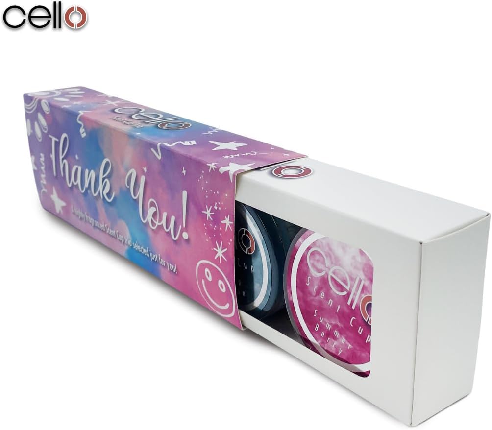 Thumbnail 4 de Cello Scent Cup Trio – Thank You Gift Set (3 scented tea lights)