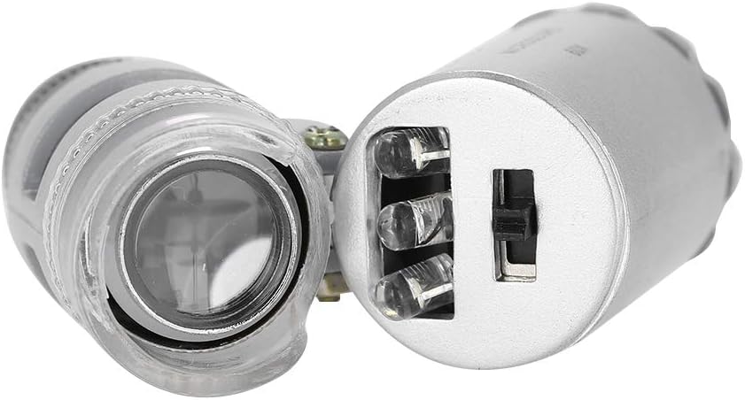 Detalle de FILFEEL FILFEELgic4pevht5 – kieszonkowy mikroskop 60× z LED i UV