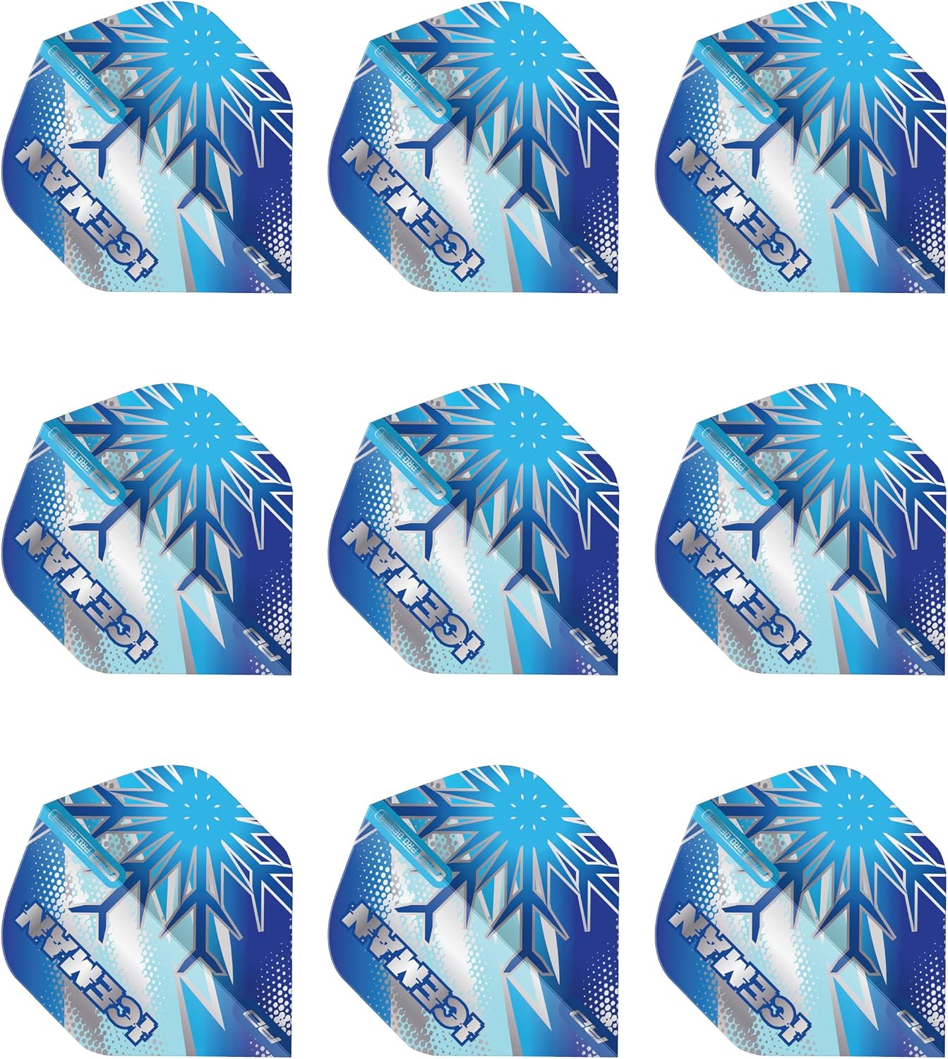 Thumbnail 6 de RED DRAGON Professional Player Hardcore Premium Standard Dart Flights (100 micron) – 3 sets per pack