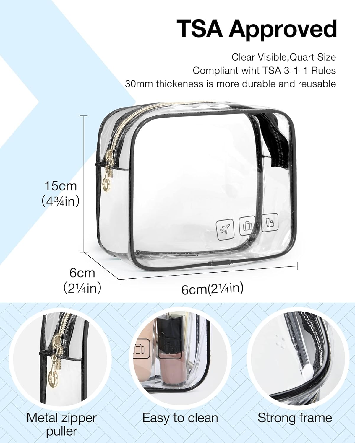 Thumbnail 6 de BAGSMART Hanging Toiletry Organizer