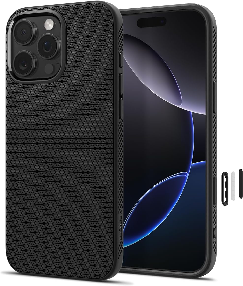 Detalle de Spigen Liquid Air iPhone 16 Pro Max Case