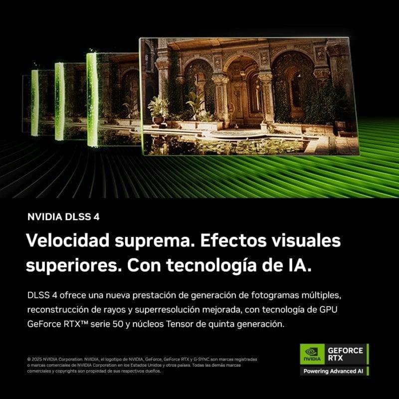 Detalle de INNO3D GeForce RTX 5060 Ti TWIN X2 OC 16GB GDDR7 Reflex 2 RTX AI DLSS4 Blanca