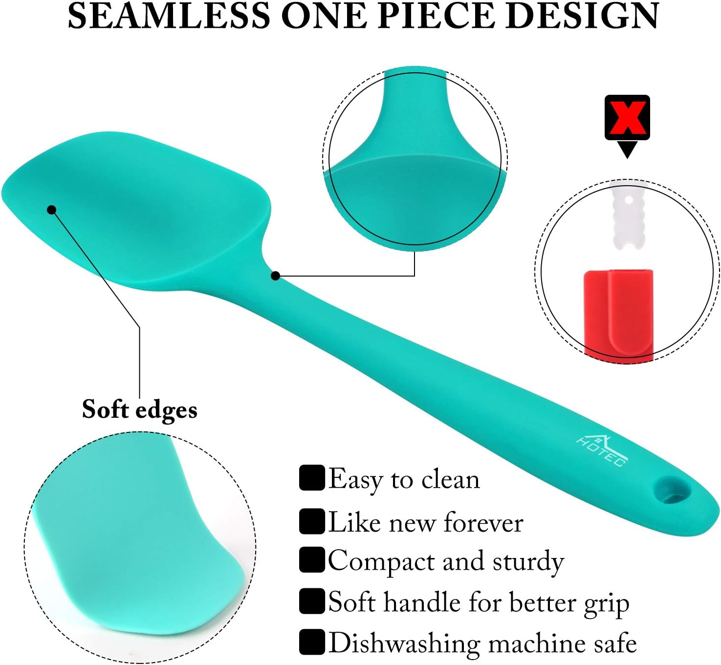 Thumbnail 5 de Hotec Heat Resistant Spatula Set 600℉