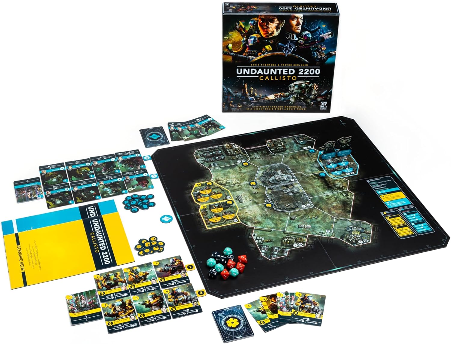 Thumbnail 2 de Osprey Games Undaunted 2200: Callisto – A tactical deck-builder for 1–4 players