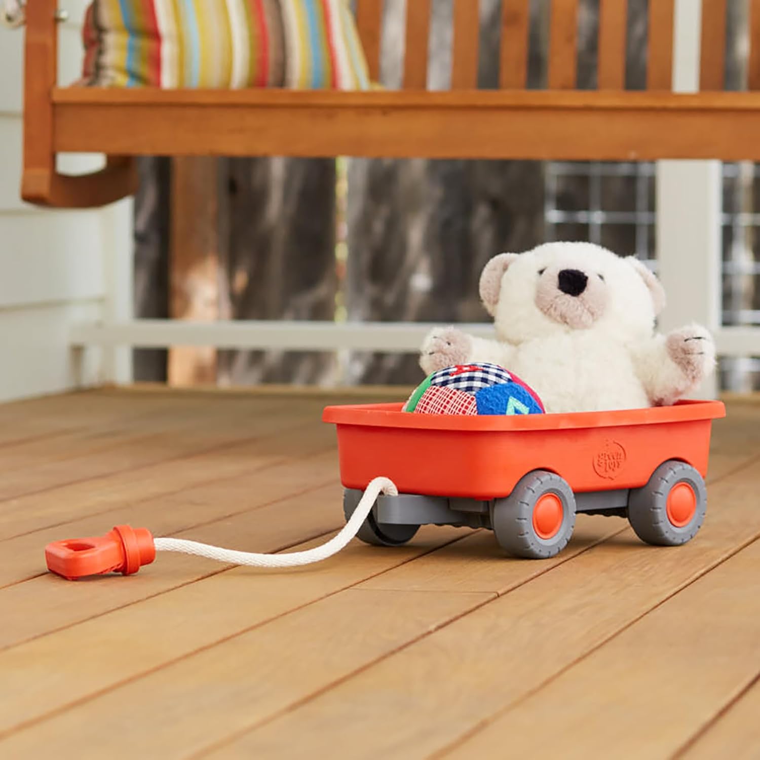 Thumbnail 5 de Green Toys Wagon Orange CB