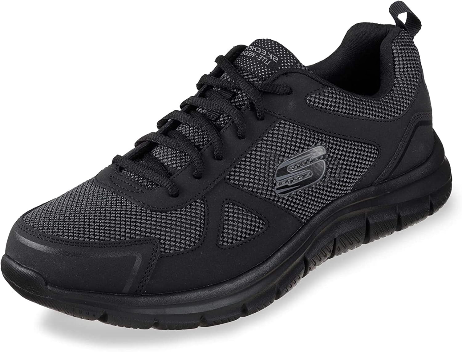 Thumbnail 6 de Skechers Track Bucolo para hombre: zapatillas de running en gris con cordones