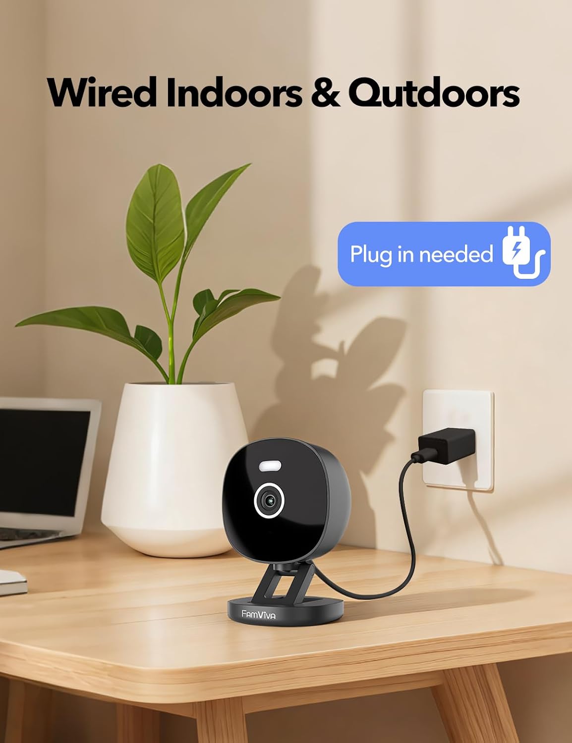 Thumbnail 1 de FAMVIVA 2K Security Camera 4-Pack for Home