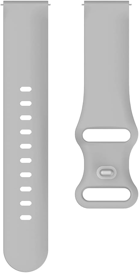 Thumbnail 2 de 20mm Silicone Replacement Band for Ticwatch E / E3 / GTH and COROS Pace/Apex models