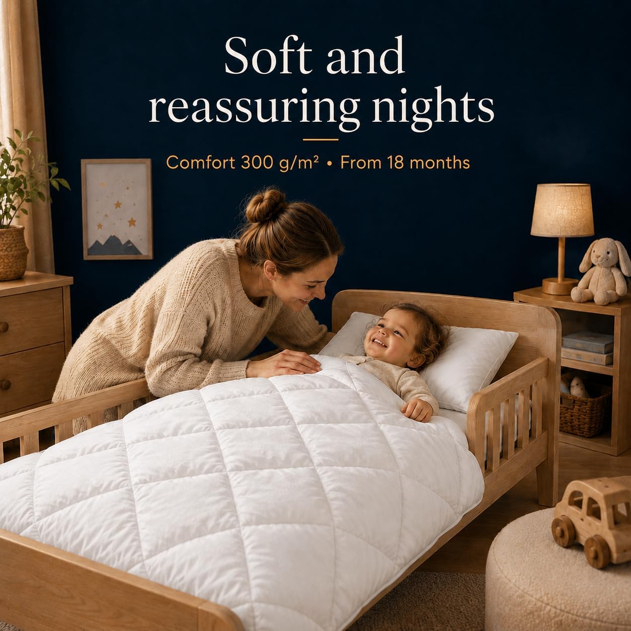 Detalle de SOHYGGE SHBABY01 Baby Duvet, 75 x 120 cm Microfibre, 300 g/m²