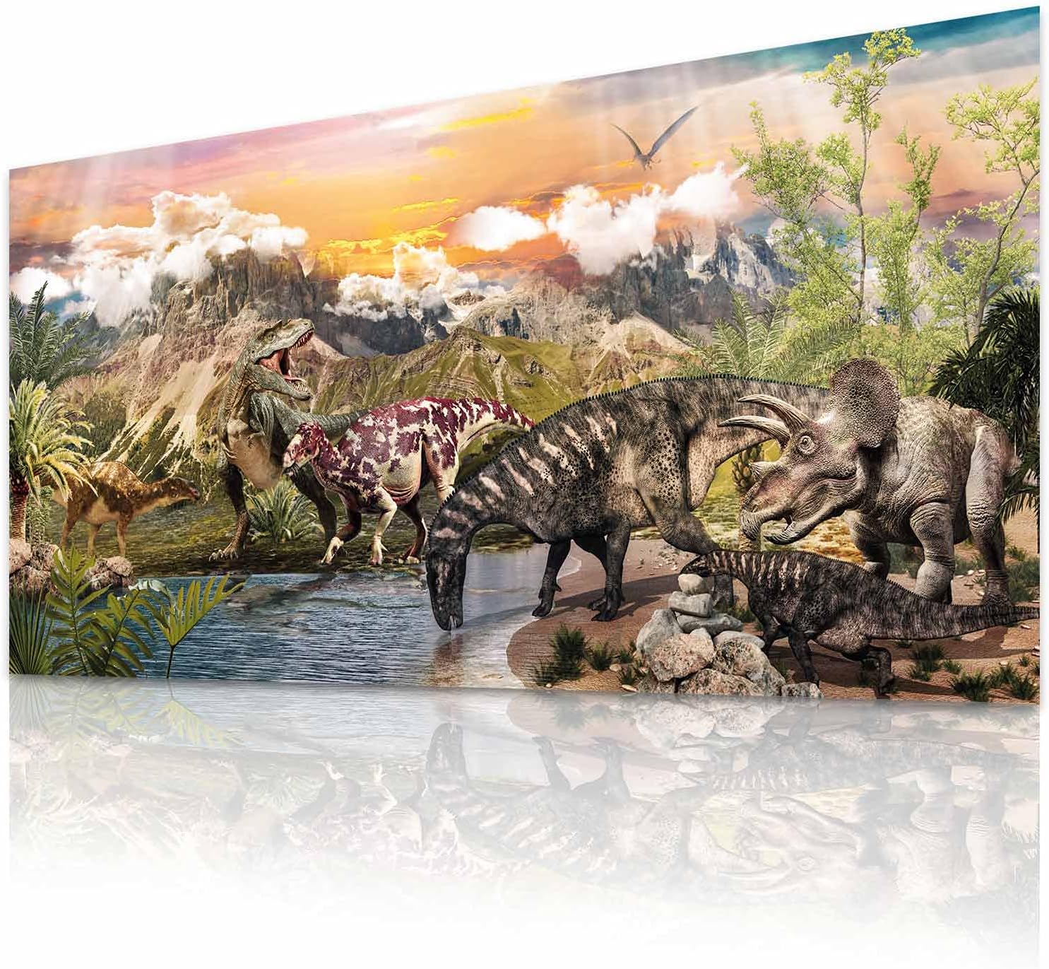 Thumbnail 5 de GOODS+GADGETS® dinosaurieaffisch för barnrum, 91 x 45 cm, laminerat papper