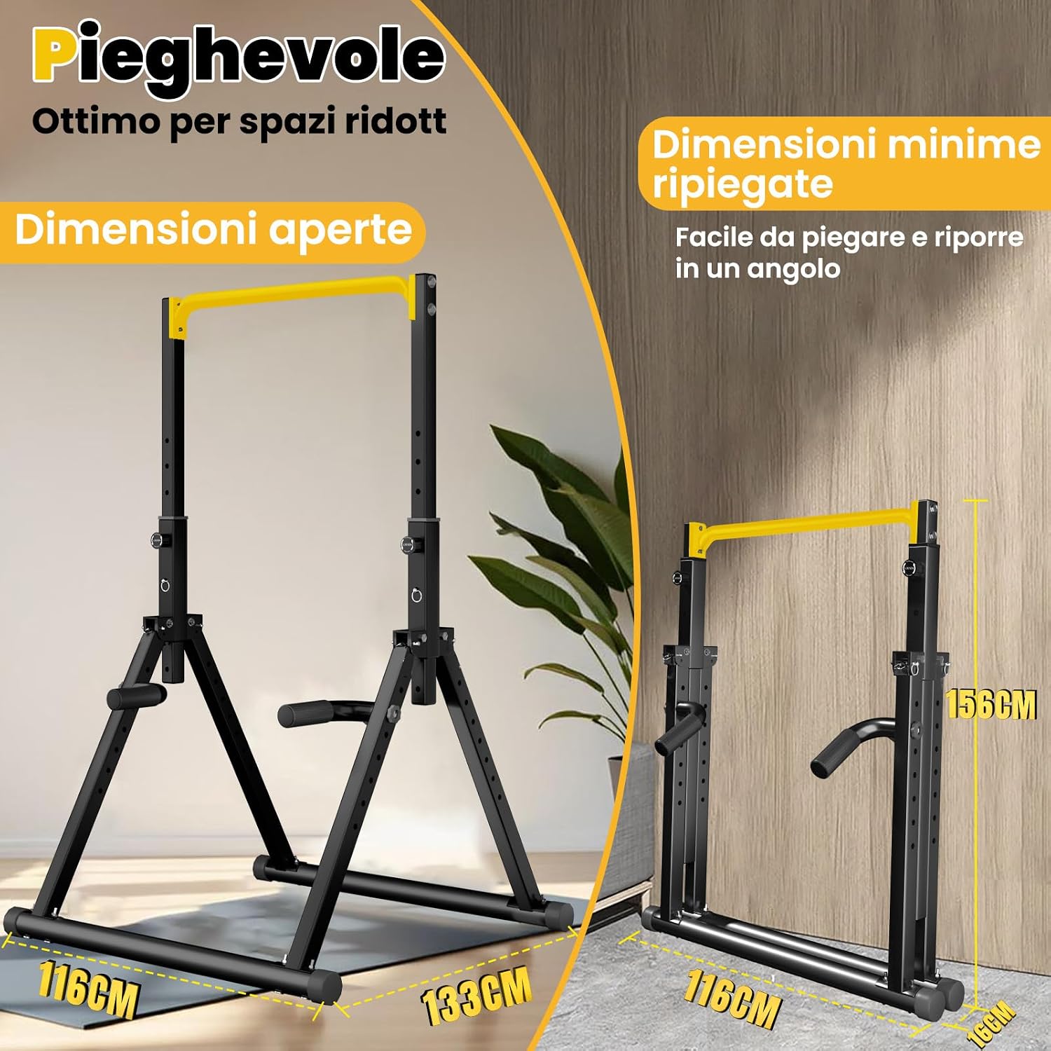 Detalle de DOBESTS Power Tower per trazioni e dip