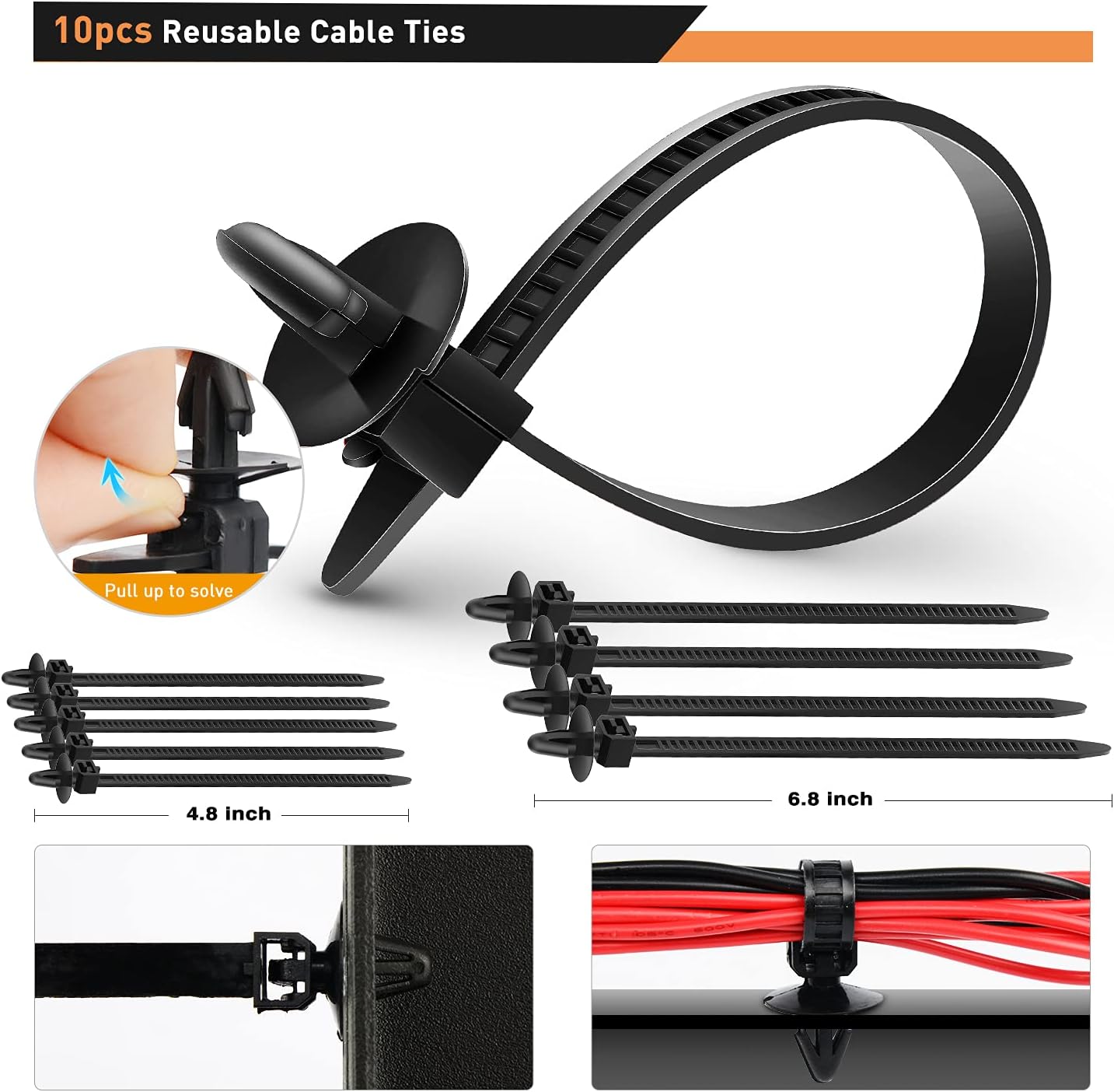 Detalle de GOOACC 680-Piece Car Push Retainer Clips & Auto Fasteners Assortment Kit (Nylon Bumper & Fender Rivets)