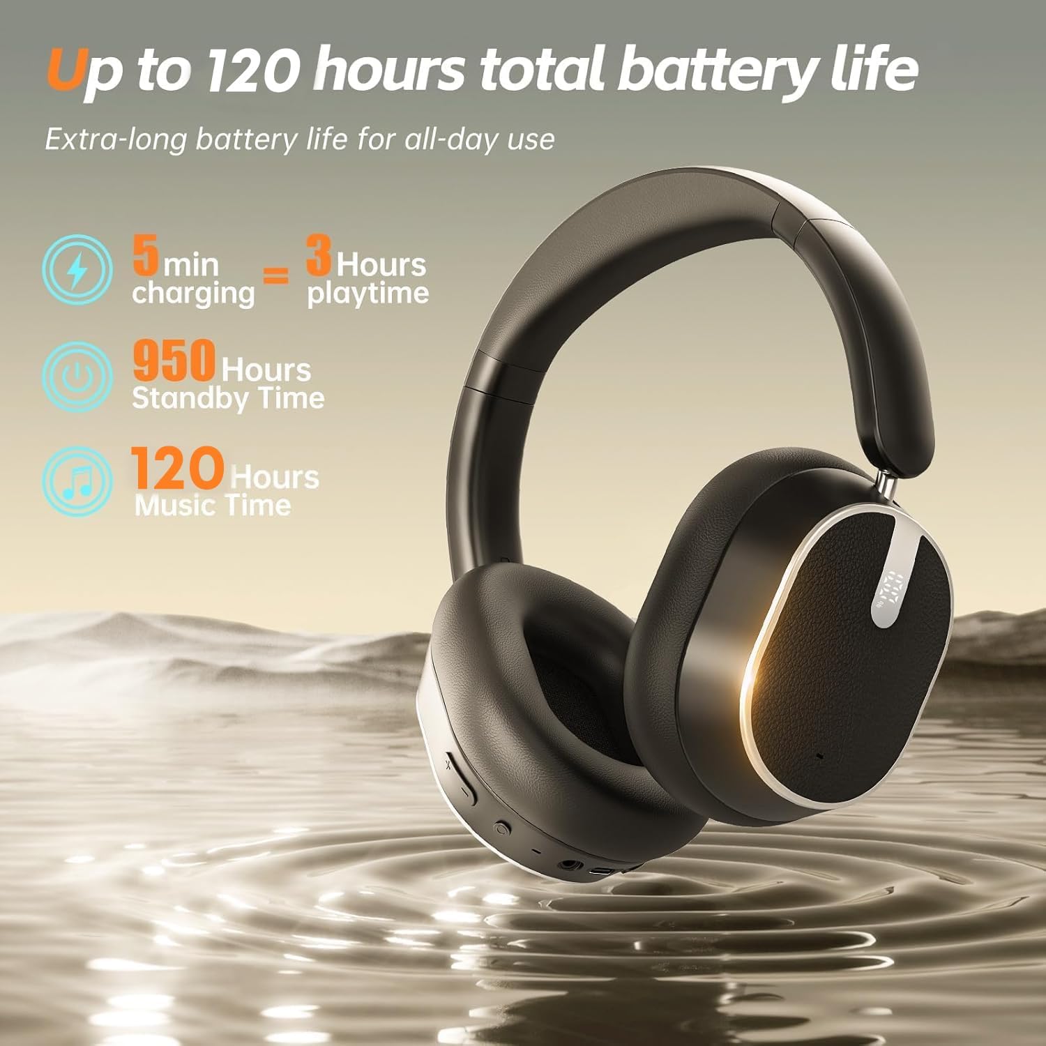 Thumbnail 3 de MMWOWARTS Hybrid ANC Bluetooth Headphones review
