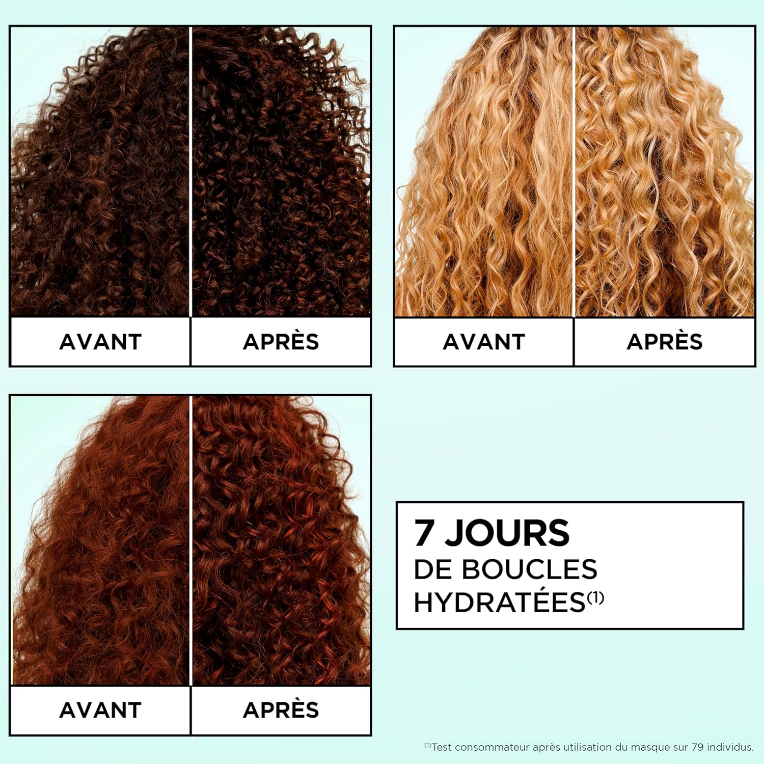 Thumbnail 2 de Garnier Fructis Méthode Boucles – Routine 4 produits (shampoing, masque, gelée hydratation & définition + spray) à l’acide hyaluronique et beurre de karité