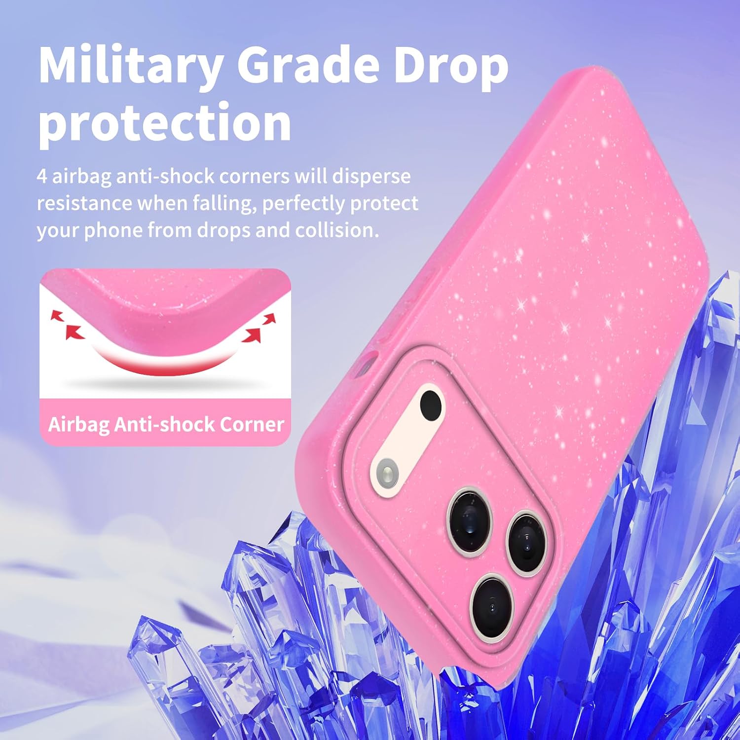 Detalle 1 de TURYXIA iPhone 17 Pro Max Case Pink