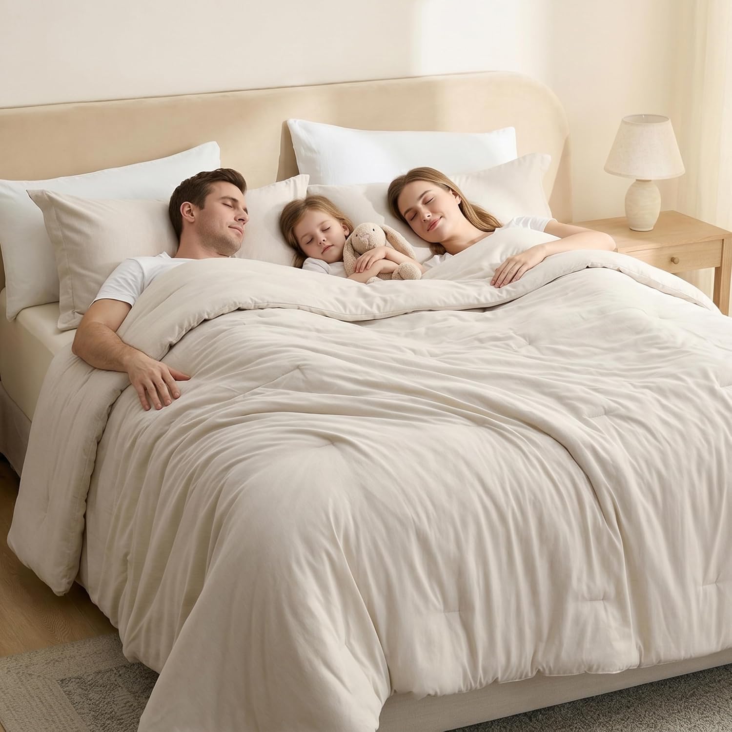 Detalle de Bedsure Comforter Set, Oversized King