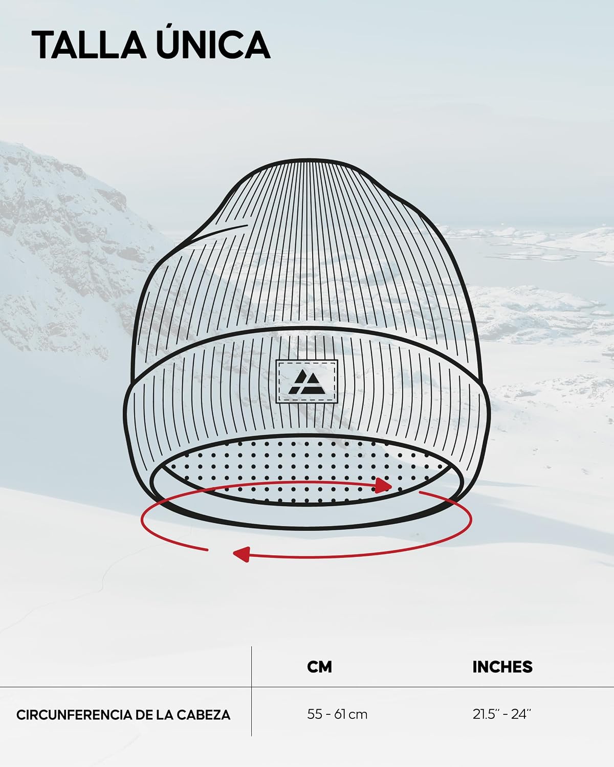 Thumbnail 4 de DANISH ENDURANCE Gorro Invierno Unisex 55–61 cm