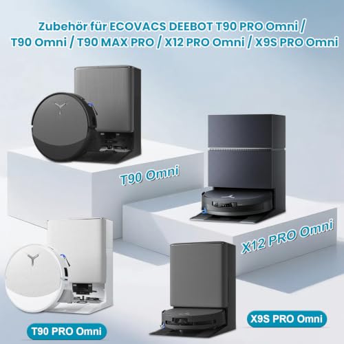 Detalle de Zubehör für ECOVACS DEEBOT T90 / X9S / X12 PRO Omni von Bisenkud – Ersatzteile im Überblick