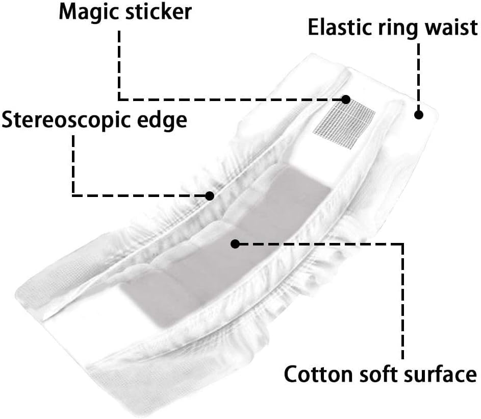 Thumbnail 2 de Dono Pannolini USA e Getta per Cani e Gatti Maschi con Tecnologia al Carbonio (XS, 26 pezzi) – assorbenti e deodorizzanti