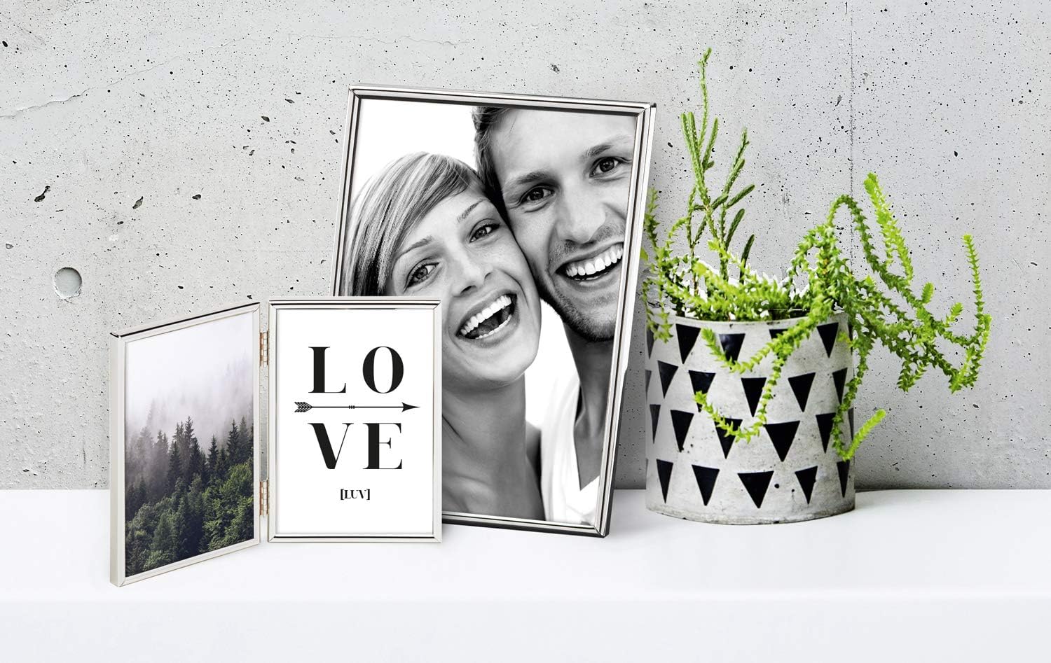 Thumbnail 2 de walther design Cadre Photo Or 15 x 20 cm Chloé Portrait Frame WD520G