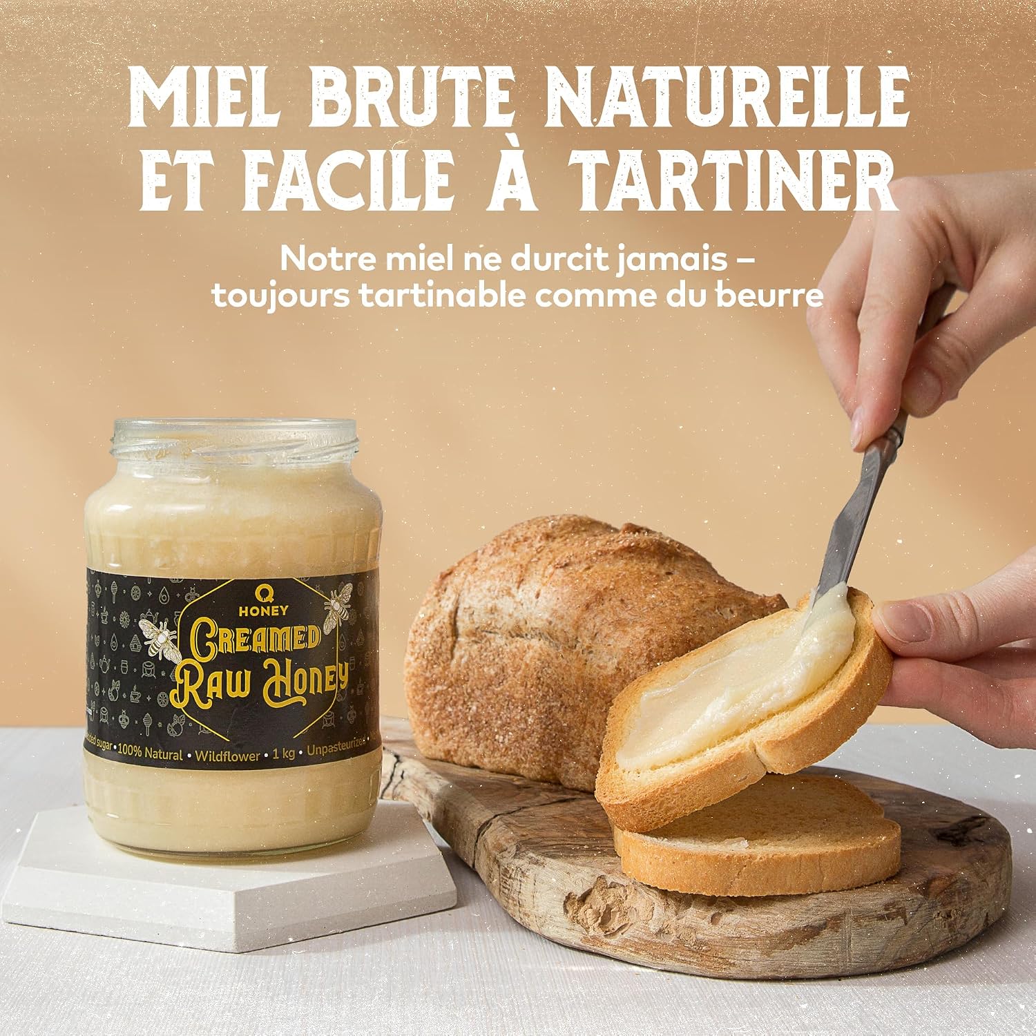 Thumbnail 3 de Lauréat Platine Miel Crémé 1kg 🍯