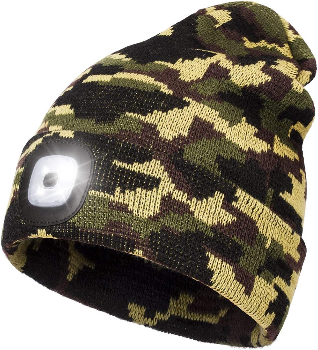 Detalle de Wmcaps Rechargeable LED Beanie with Light