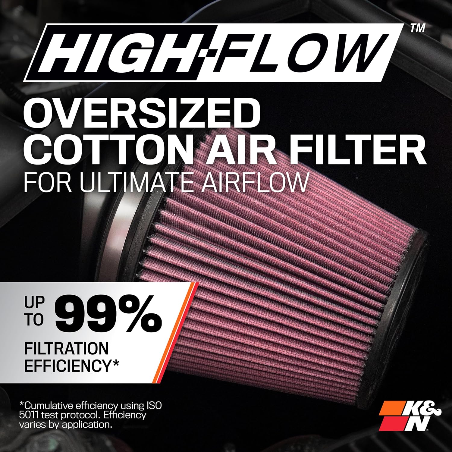 Detalle 2 de K&N Cold Air Intake System 69-3533TTK