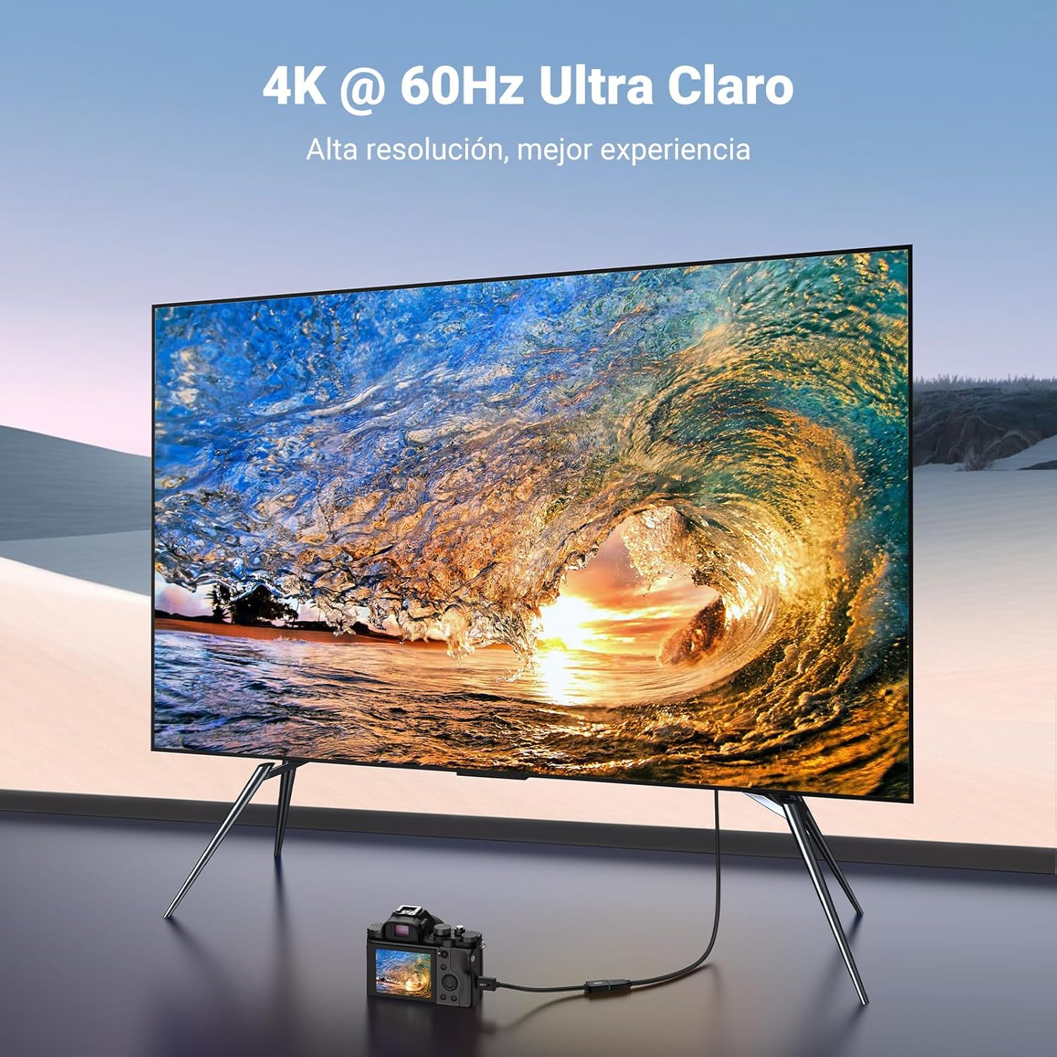 Thumbnail 1 de UGREEN Adaptador Mini HDMI 4K 3D para Raspberry Pi y Cámaras 🎥
