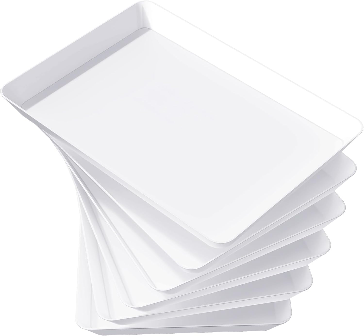 Detalle de Lifewit Serving Trays, 13.5 × 9.5 Inches