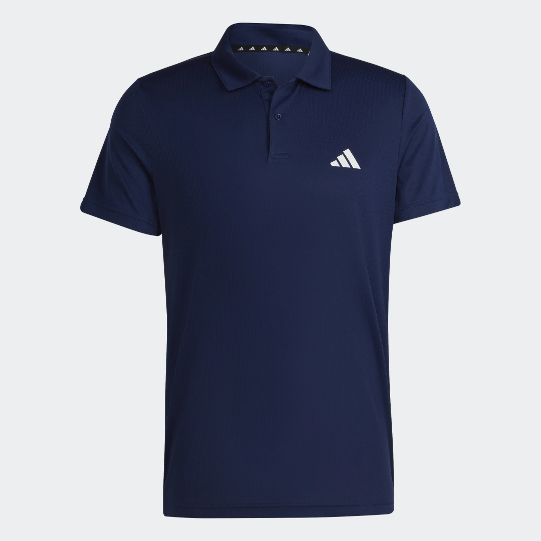 Detalle de Polo Train Essentials Training de Adidas: guía de compra para entrenar con estilo