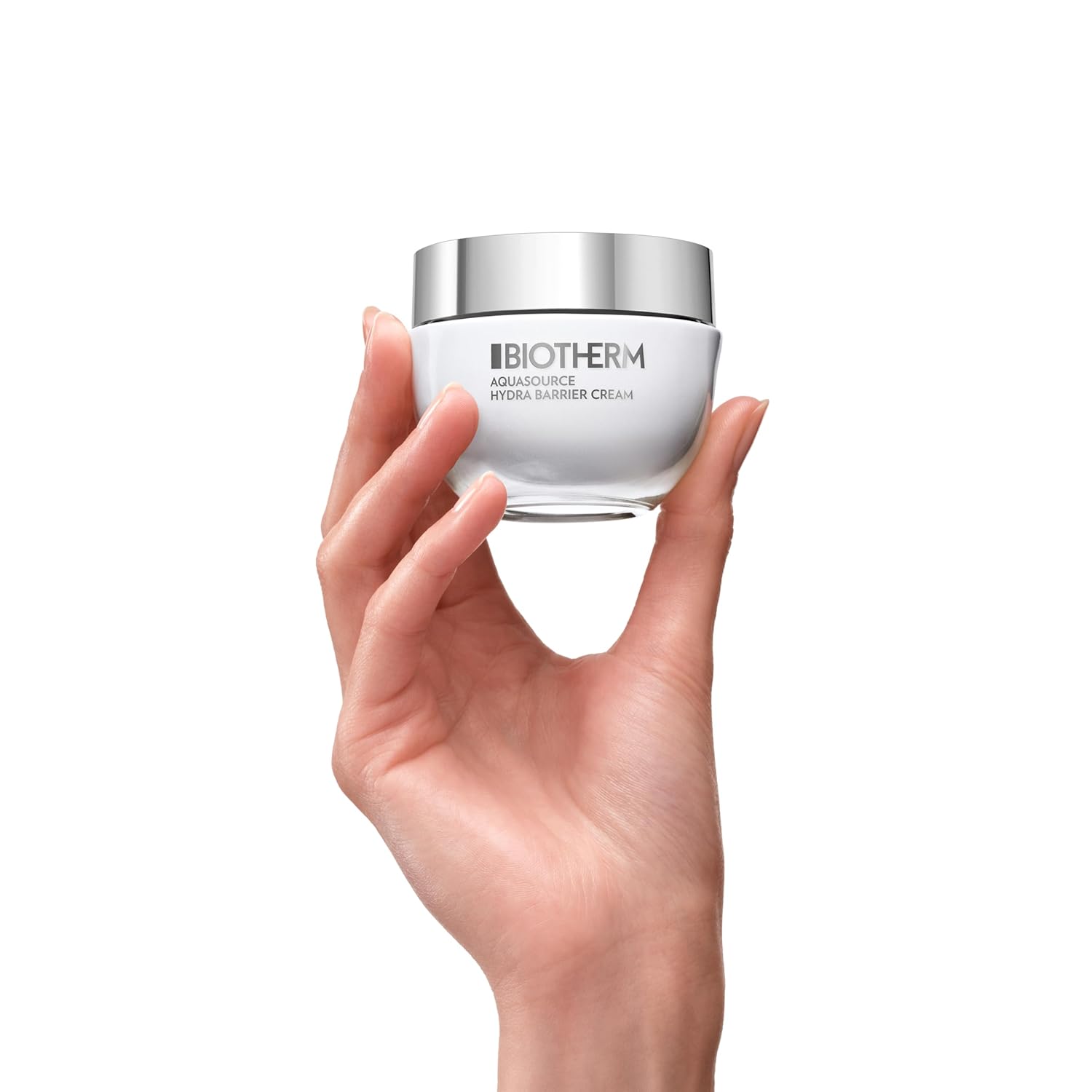 Detalle de Biotherm Aquasource Hydra Barrier Cream – Feuchtigkeitsspendende Pflege mit Biotech Plankton, Bio-Ceramiden und Hyaluronsäure