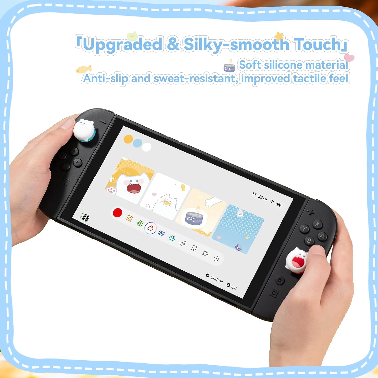 Thumbnail 2 de GeekShare Switch 2 thumb grips 4PCS