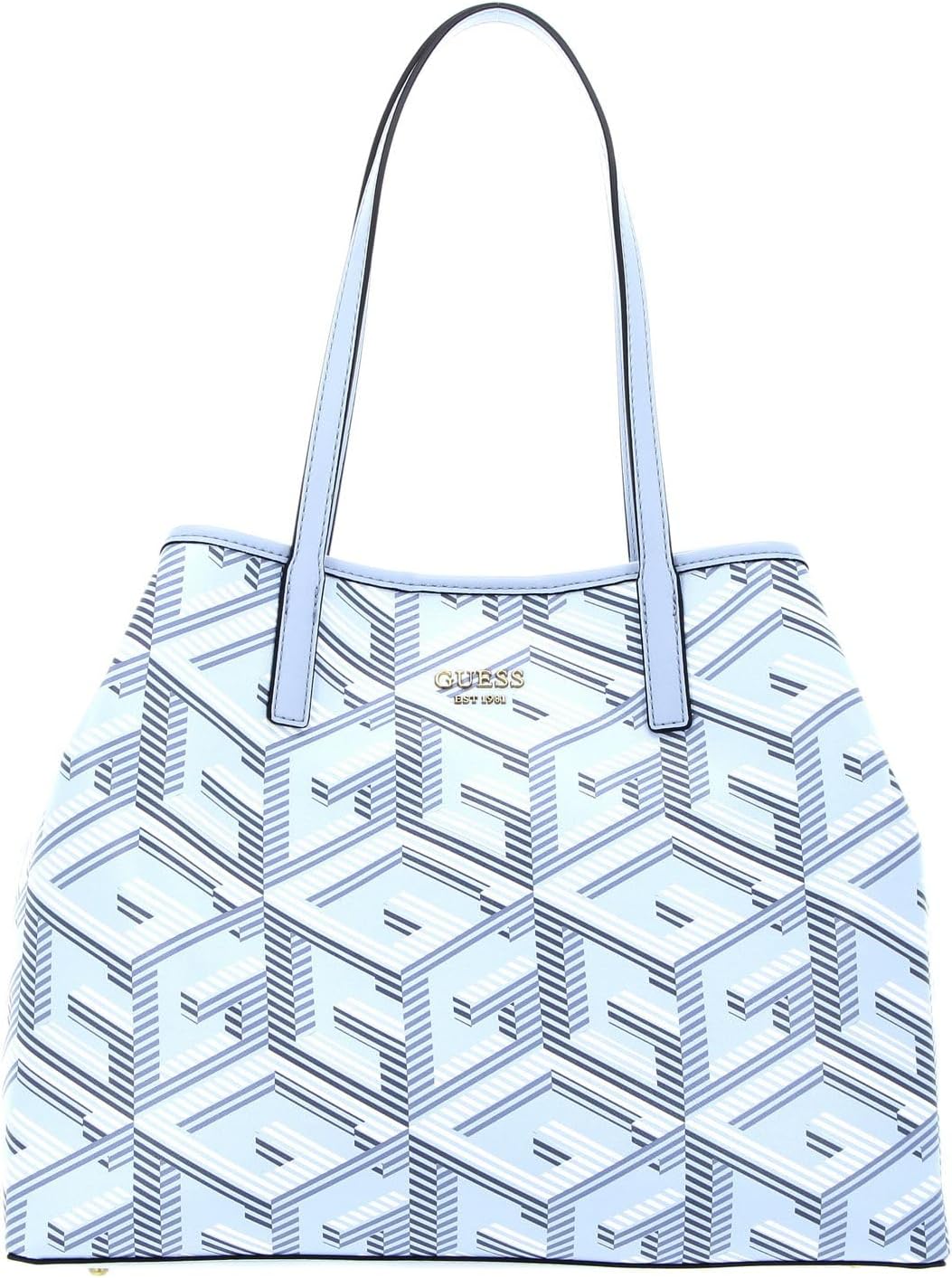 Detalle de GUESS Vikky Large Tote Bag – Schultertasche mit 4G Logo Druck