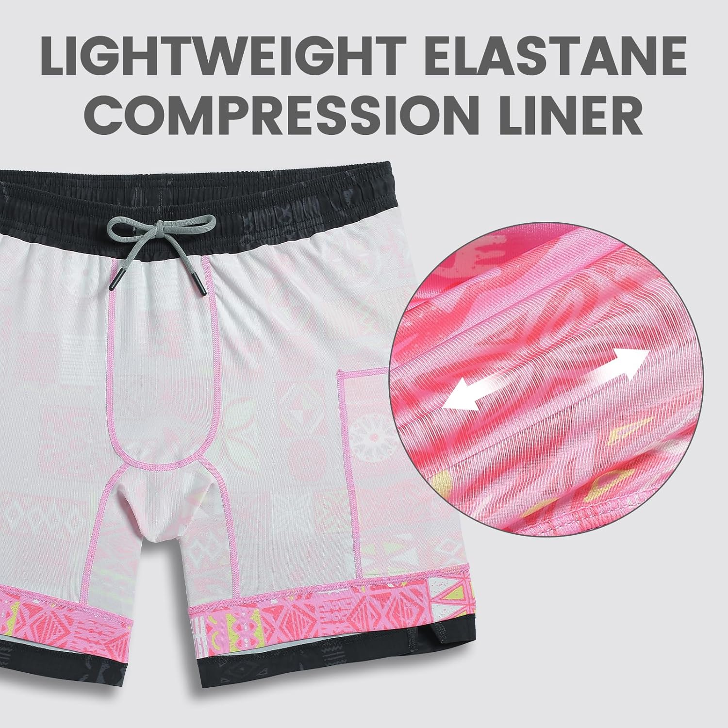 Thumbnail 2 de MaaMgic 7-Inch Inseam Gym Shorts for Men (2-in-1 with Liner)