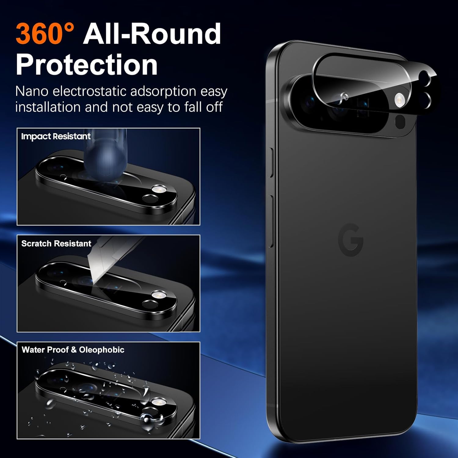 Thumbnail 3 de UniqueMe for Google Pixel 10 Pro XL 2+2 screen protector