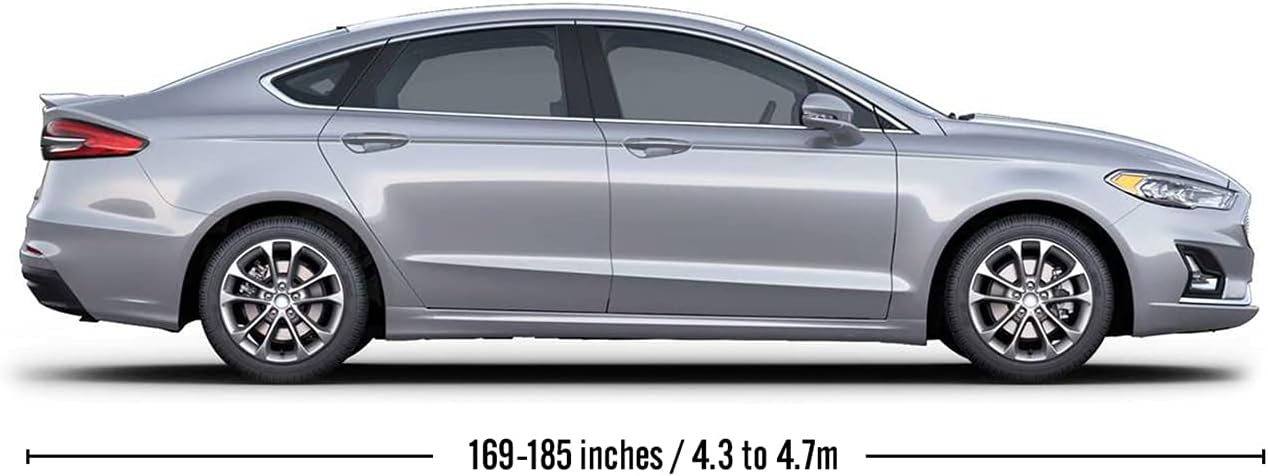 Thumbnail 6 de Favoto Bâche Voiture Extérieur – Housse de Protection PEVA avec Doublure coton, 465x170x150 cm