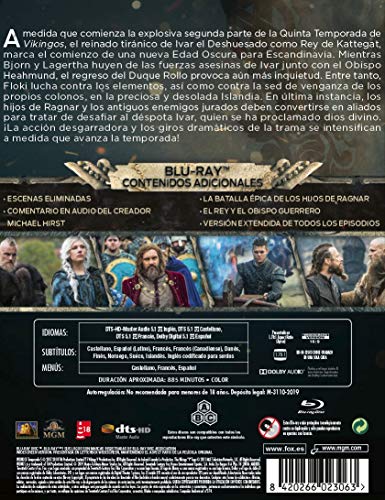 Thumbnail 1 de Vikingos: Temporada 5 – Volumen 2 en Blu-ray (METRO GOLDWYN MAYER)